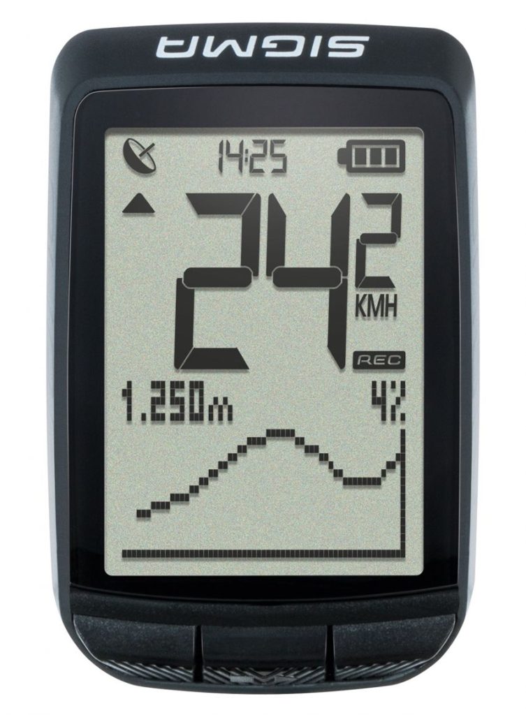 De Sigma PURE GPS goedkope GPS Becycled